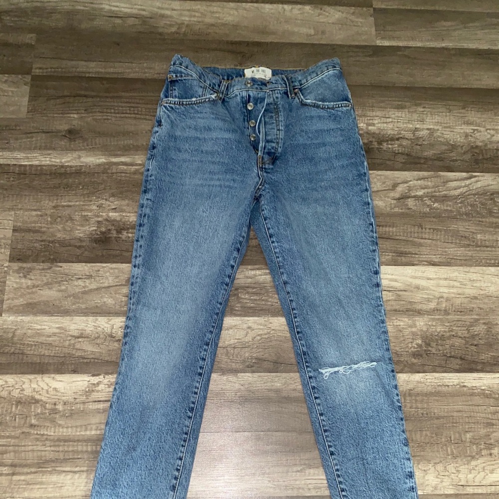 We the free distressed jeans